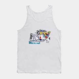 Picasso Horse Tank Top